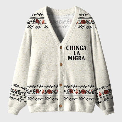 La Resistencia Teacher Ugly Cardigan Sweaters