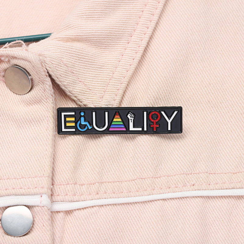 Equality Hurts No One Teacher Pin