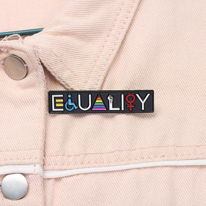 Equality Hurts No One Teacher Pin