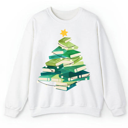 Christmas Book Teacher Sweatshirt