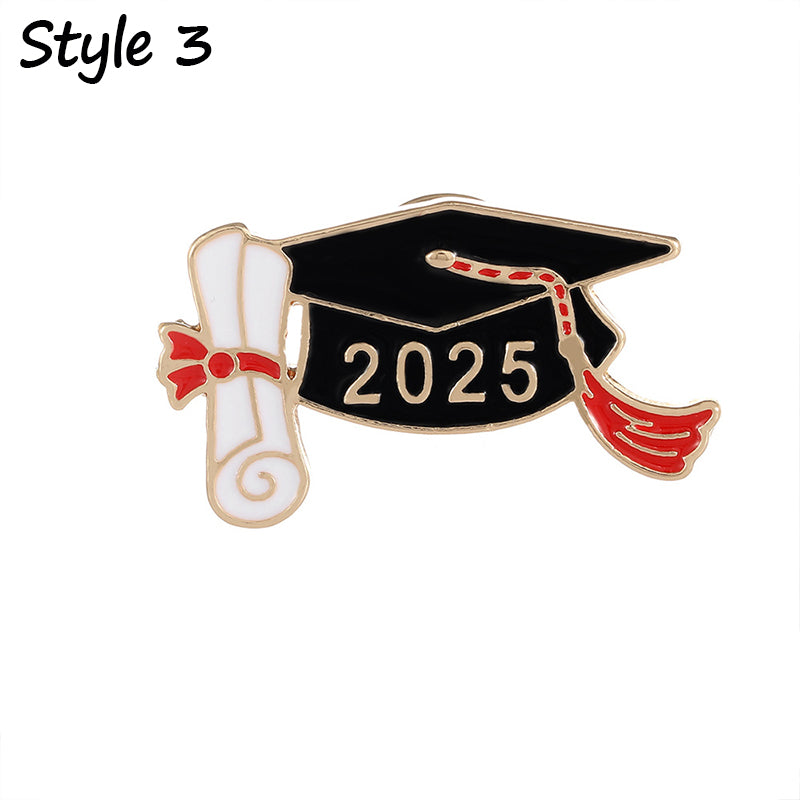 Graduation Season Bachelor Hat Teacher Pin