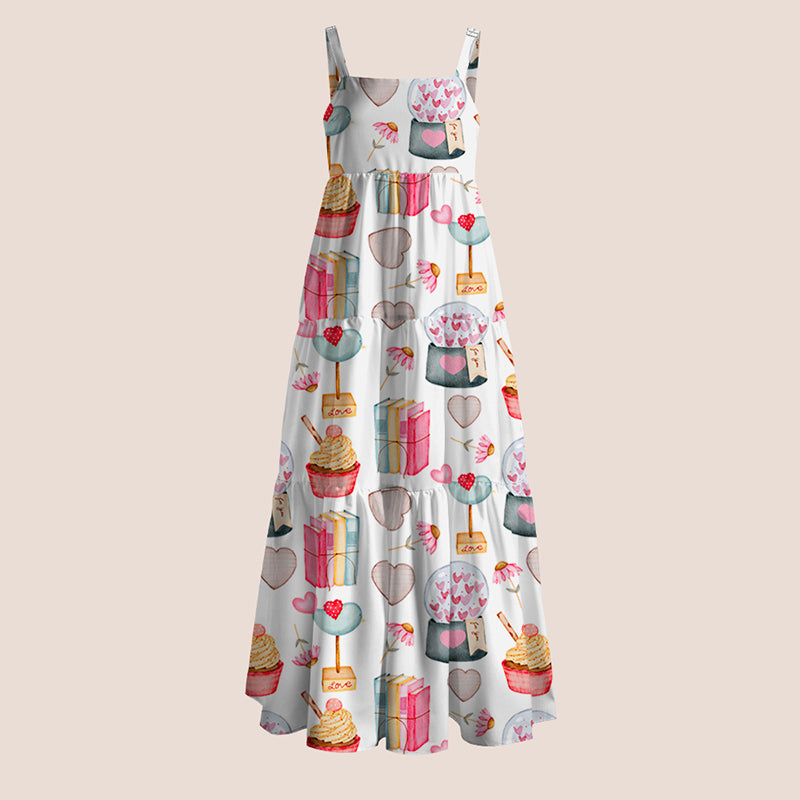 Crystal Ball Cupcakes Teacher Slip Dress