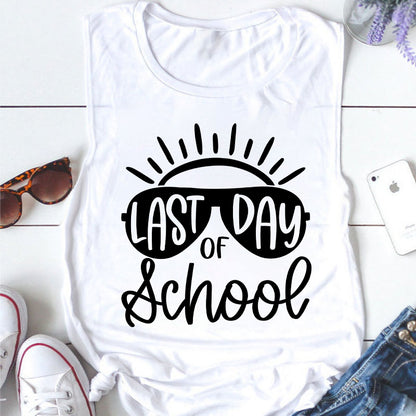 Last Day Of School Teacher Tank Top