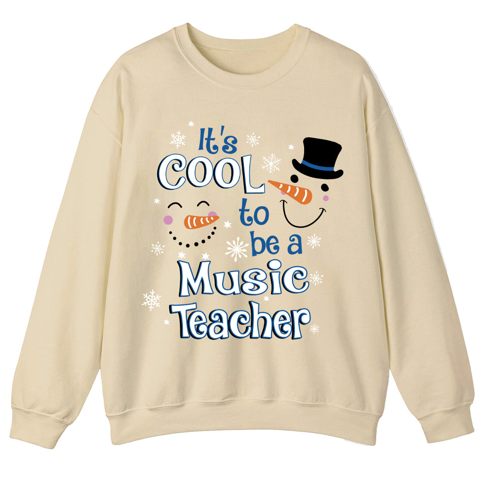 Personalized It's Cool To Be A Teacher Teacher Sweatshirt