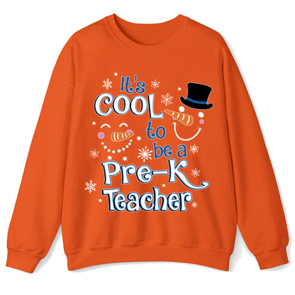 Personalized It's Cool To Be A Teacher Teacher Sweatshirt