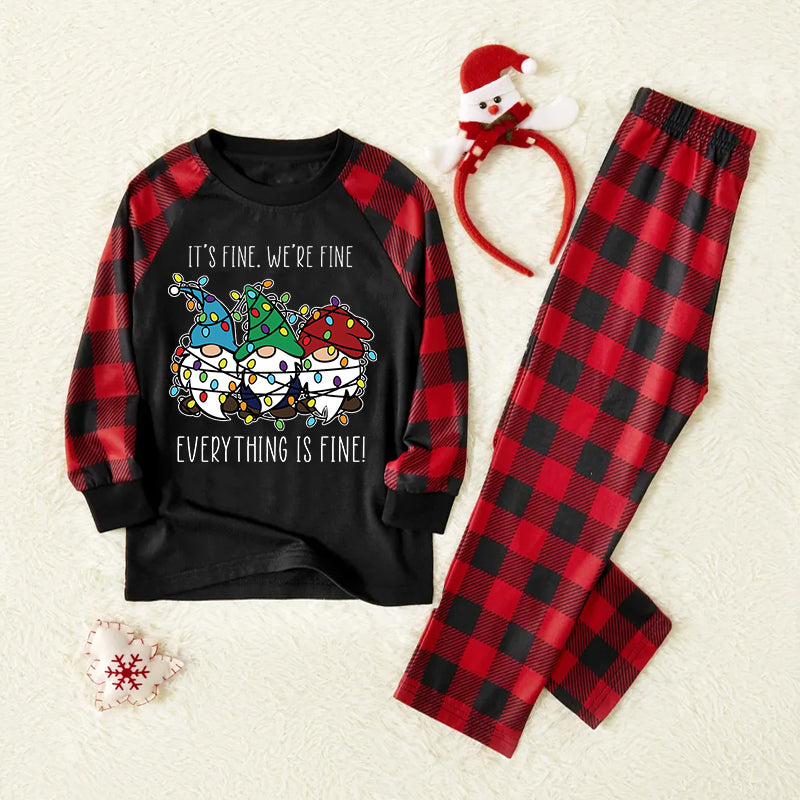 Everything Is Fine Teacher Pajamas