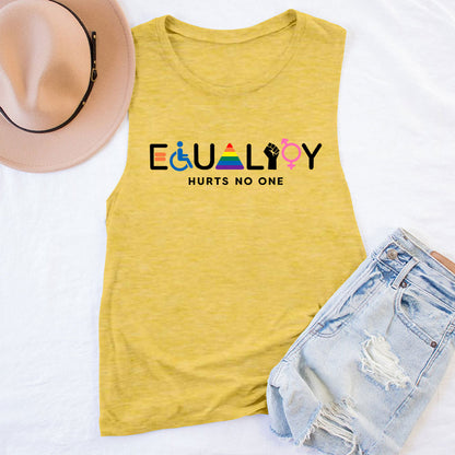 Equality Hurts No One Teacher Tank Top