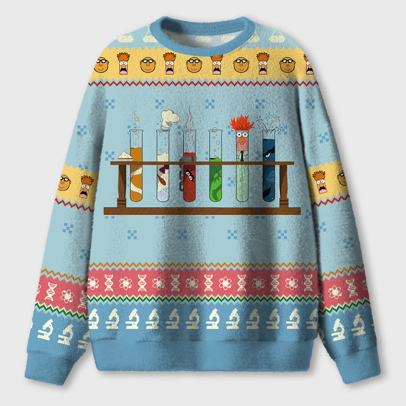 Muppet Science Teacher Ugly Fluffy Sweatshirt