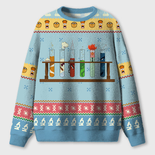 Muppet Science Teacher Ugly Fluffy Sweatshirt