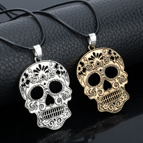 Hip-Hop Skull Teacher Necklace