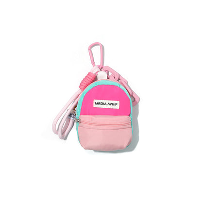 Dopamine Macaron Backpack Teacher Keychain