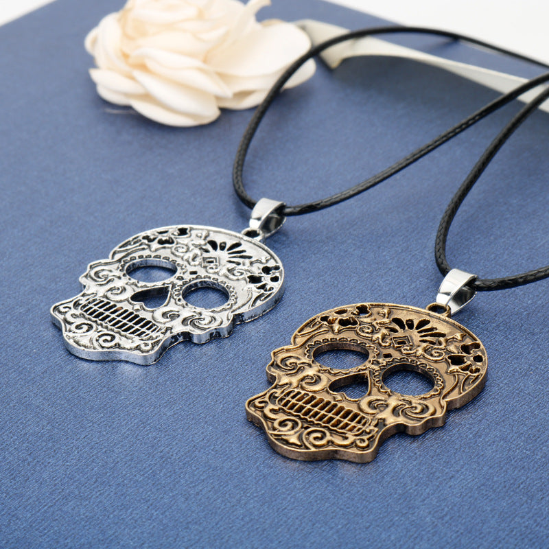 Hip-Hop Skull Teacher Necklace