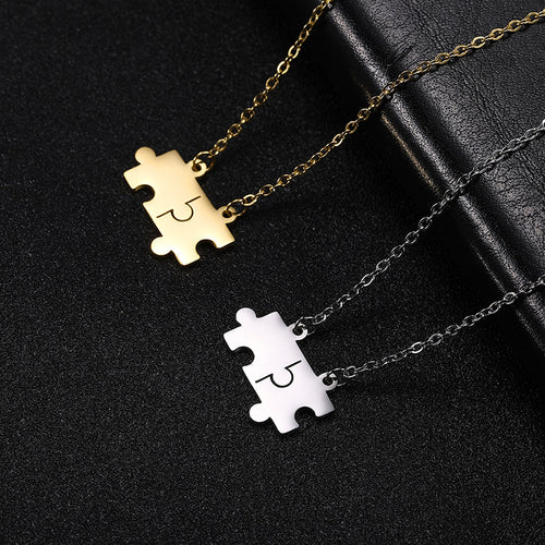 Autism Puzzle Teacher Necklace