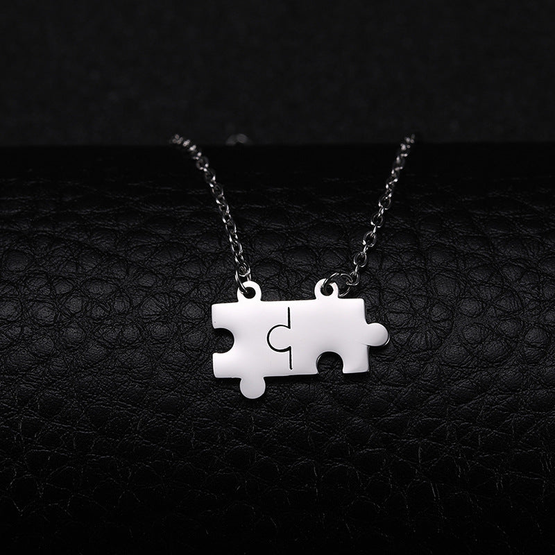Autism Puzzle Teacher Necklace