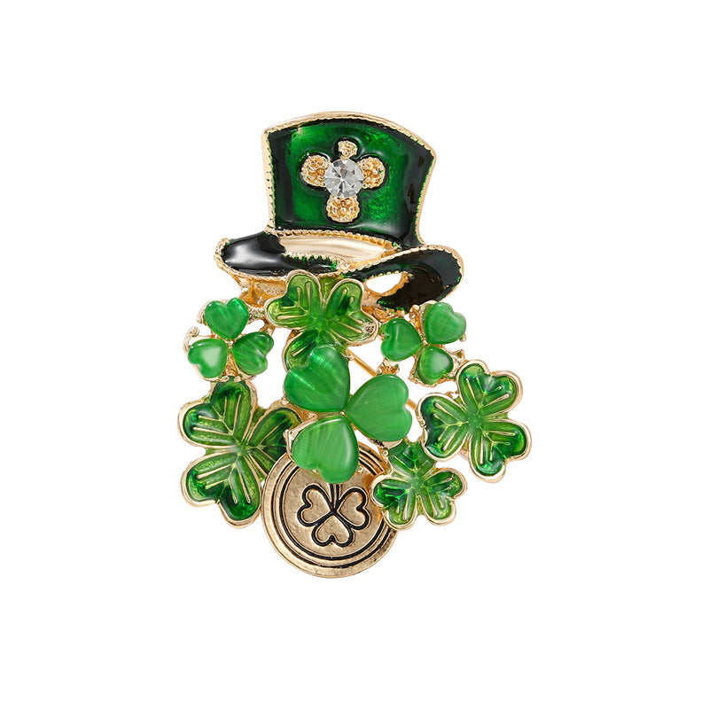 Shamrock Hat Teacher Pin