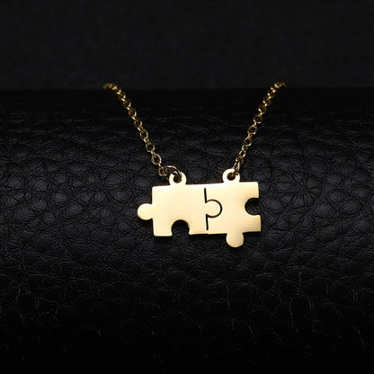 Autism Puzzle Teacher Necklace