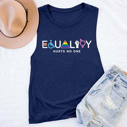 Equality Hurts No One Teacher Tank Top