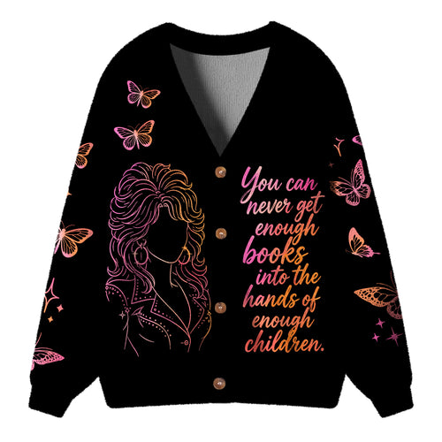 You Can Never Get Enough Books Teacher Ugly Cardigan Sweaters