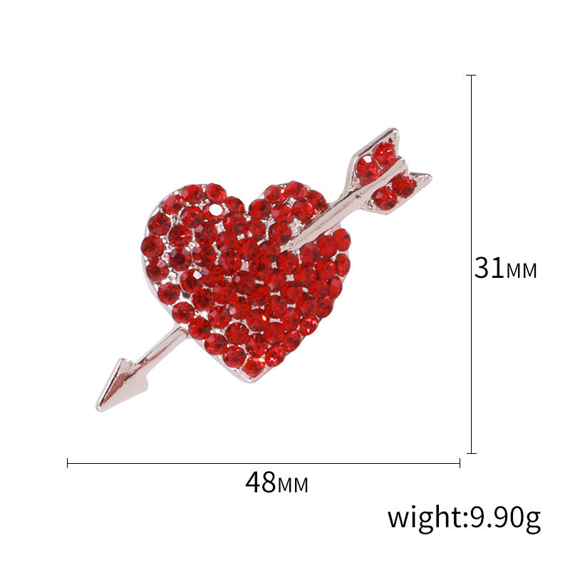 Cupid's Arrow Teacher Pin