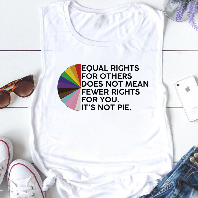 Equal Rights For Others Teacher Tank Top