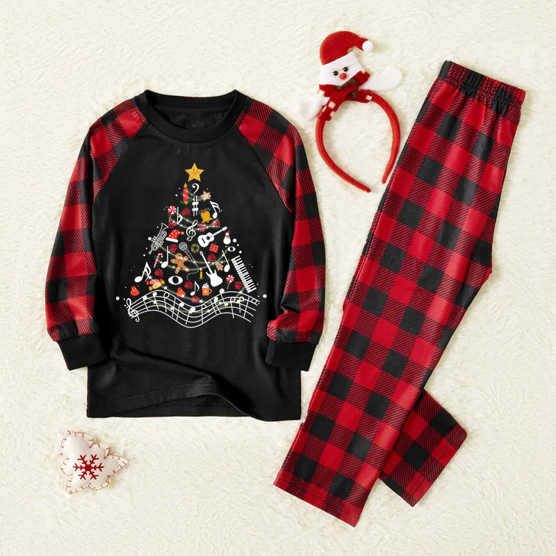 Musical Christmas Tree Teacher Pajamas