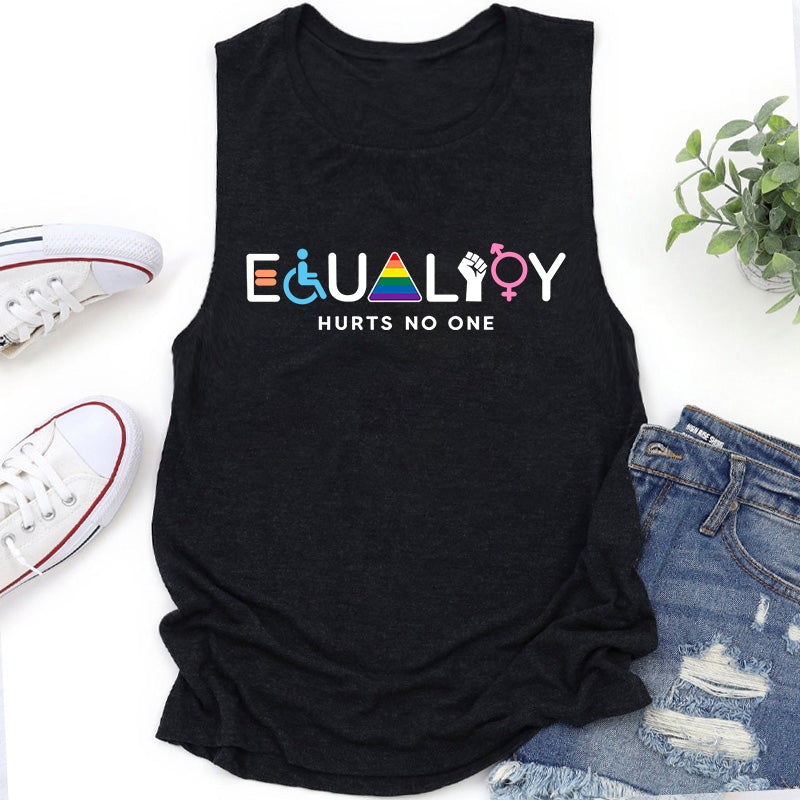 Equality Hurts No One Teacher Tank Top