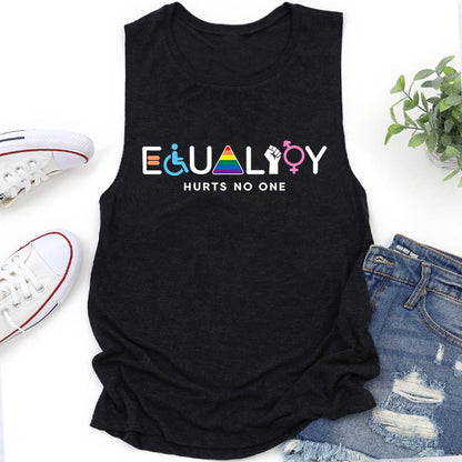 Equality Hurts No One Teacher Tank Top
